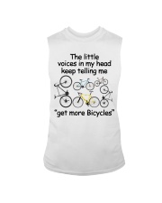 The little voices in my head get more bicycles Sleeveless Tee tile
