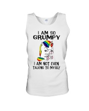 Unicorn I So Grumpy I Am Not Even Talking To Unisex Tank tile