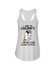 Unicorn I So Grumpy I Am Not Even Talking To Ladies Flowy Tank tile