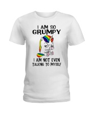 Unicorn I So Grumpy I Am Not Even Talking To Ladies T-Shirt tile