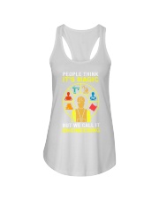 People think it's magic but we call it engineering Ladies Flowy Tank tile