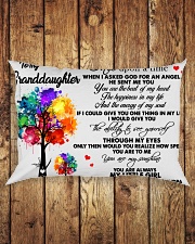 Watercolor Trees To my granddaughter once upon a Rectangular Pillowcase aos-pillow-rectangle-front-lifestyle-2