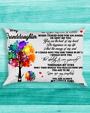 Watercolor Trees To my granddaughter once upon a Rectangular Pillowcase aos-pillow-rectangle-front-lifestyle-5