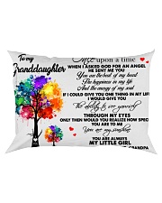 Watercolor Trees To my granddaughter once upon a Rectangular Pillowcase front