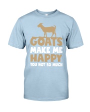 Goats make Me happy you not so much shirt Classic T-Shirt tile
