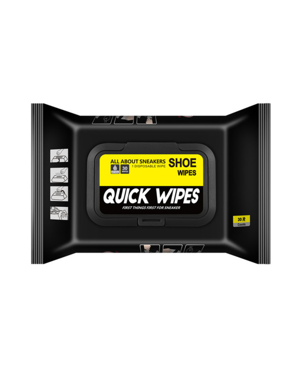 Disposable Shoe Wipes Small White Shoe Artifact Cleaning Tools Care Shoes Useful Fast Scrubbing Quick Clean Wipes template