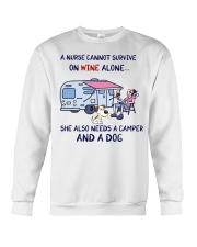 A Nurse Needs A Camper And A Dog HS - Nurse Crewneck Sweatshirt tile