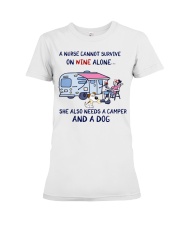 A Nurse Needs A Camper And A Dog HS - Nurse Premium Fit Ladies Tee tile