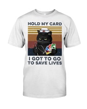 Hold cards for Nurse HSU Premium Fit Mens Tee tile