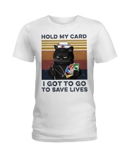 Hold cards for Nurse HSU Ladies T-Shirt tile