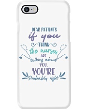 Dear patients TLU - Nurse Phone Case tile
