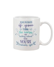 Dear patients TLU - Nurse Mug tile