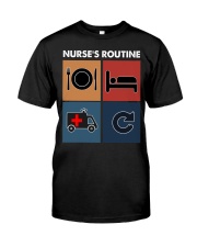 Nurse Routine Classic T-Shirt front