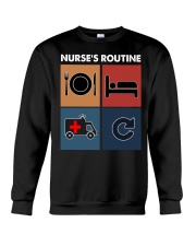 Nurse Routine Crewneck Sweatshirt tile