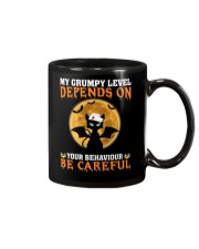 My Grumpy Level Depends On Your Behaviour - Nurse Mug tile