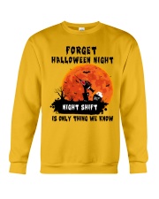 Forget Halloween Night HSL - Nurse Crewneck Sweatshirt tile