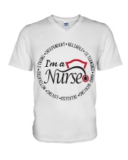 I am a Nurse ver 2 HSU V-Neck T-Shirt tile