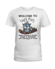 Night Shift - LPN LIFE HLU Ladies T-Shirt tile