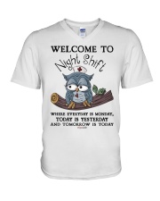 Night Shift - LPN LIFE HLU V-Neck T-Shirt tile