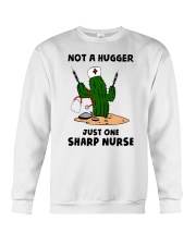 Not A Hugger - Just One Sharp Nurse HSL Crewneck Sweatshirt tile