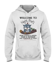 Night Shift - RESPIRATORY THERAPIST LIFE HLU Hooded Sweatshirt tile