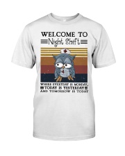 Welcome To Night Shift HS - Nurse Premium Fit Mens Tee tile