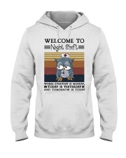 Welcome To Night Shift HS - Nurse Hooded Sweatshirt tile