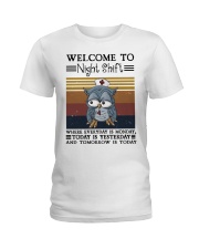 Welcome To Night Shift HS - Nurse Ladies T-Shirt tile