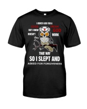 I Asked God For A Good Dream - Nurse Premium Fit Mens Tee tile