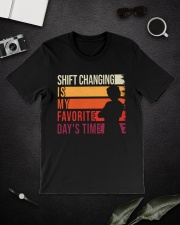 Shift Changing Is My Favorite Daytime - Nurse Classic T-Shirt lifestyle-mens-crewneck-front-16