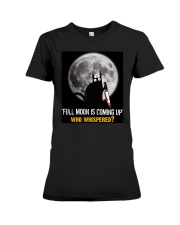 Full Moon Is Coming Up HSL - Nurse Premium Fit Ladies Tee tile