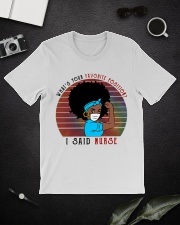 What's Your Favorite Position - I Said Nurse Classic T-Shirt lifestyle-mens-crewneck-front-16