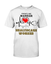 Frontline Warrior - HEALTHCARE WORKER HS Classic T-Shirt front