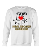 Frontline Warrior - HEALTHCARE WORKER HS Crewneck Sweatshirt tile