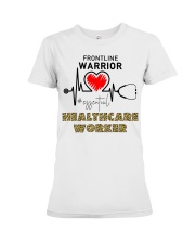 Frontline Warrior - HEALTHCARE WORKER HS Premium Fit Ladies Tee tile
