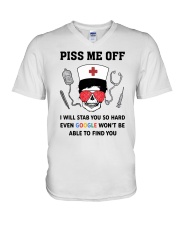 I Will Stab You So Hard HSL - Nurse V-Neck T-Shirt tile