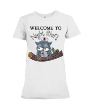 Welcome To Night Shift HL - Nurse Premium Fit Ladies Tee tile