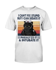 I Can't Fix Stupid But I Can Sedate It - Nurse Premium Fit Mens Tee tile