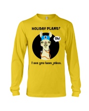 Holiday Plans HSD - Nurse Long Sleeve Tee tile