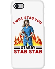 I will stab you HLD - Nurse Phone Case tile