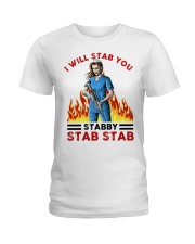 I will stab you HLD - Nurse Ladies T-Shirt tile