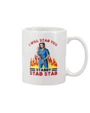 I will stab you HLD - Nurse Mug tile