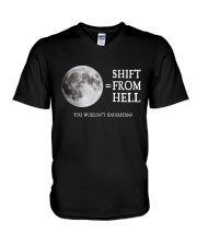 Shift From Hell HLL - Nurse V-Neck T-Shirt tile