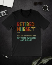 Retired Nurse Classic T-Shirt lifestyle-mens-crewneck-front-16