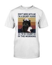 I'm A Grumpy Nurse HLAL Classic T-Shirt front