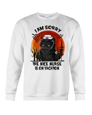 I Am Sorry - The Nice Nurse Is On Vacation HL Crewneck Sweatshirt tile