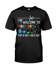 Welcome To Night Shift HL - Nurse Classic T-Shirt front