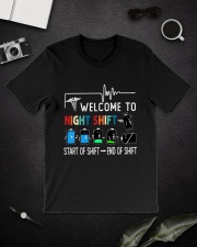 Welcome To Night Shift HL - Nurse Classic T-Shirt lifestyle-mens-crewneck-front-16