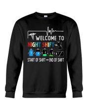 Welcome To Night Shift HL - Nurse Crewneck Sweatshirt tile