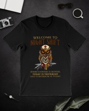 Welcome To Night Shift HLL - Nurse Classic T-Shirt lifestyle-mens-crewneck-front-16